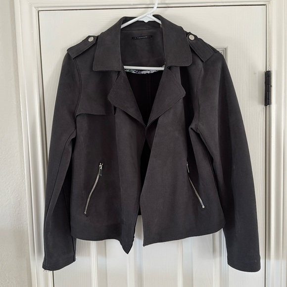 Tahari Jackets & Blazers - Tahari Dark Grey Jacket